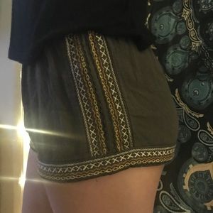 Olive green shorts for sale